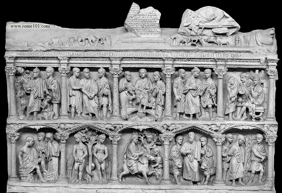 Cast of Sarcophagus of Junius Bassus