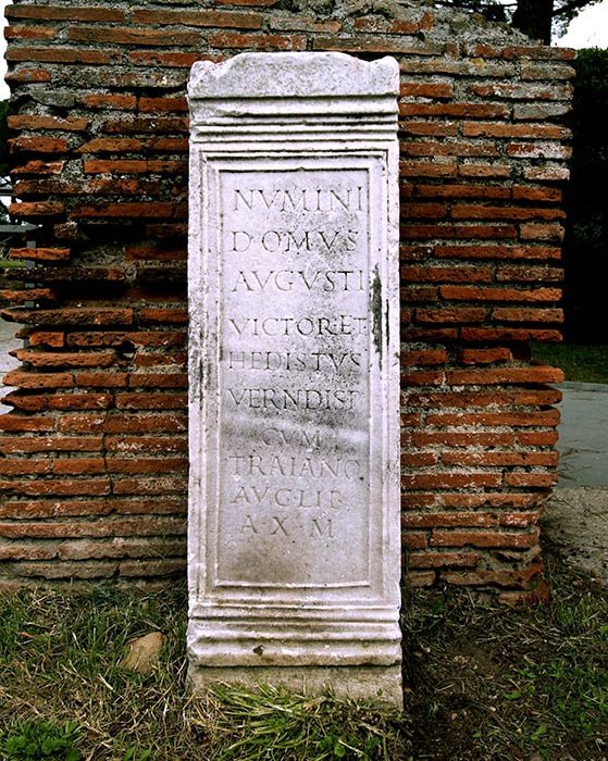 Ostia inscription