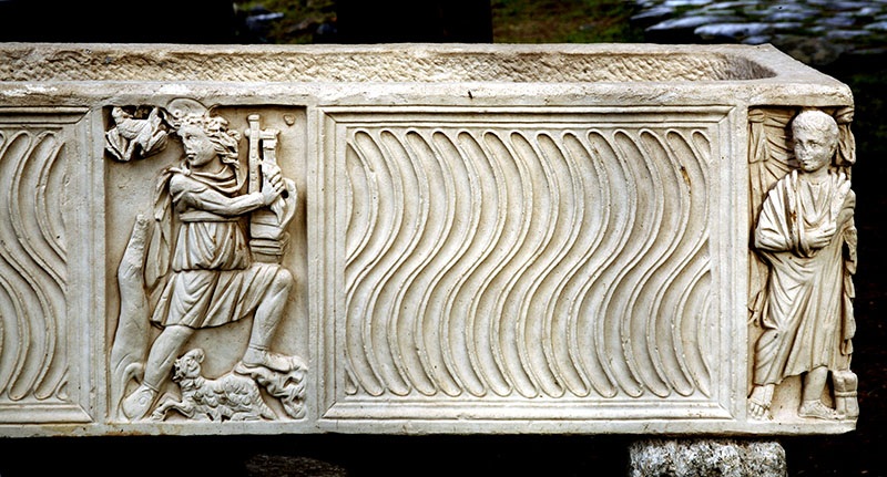 Ostia- Sarcophagus of Cyriacus