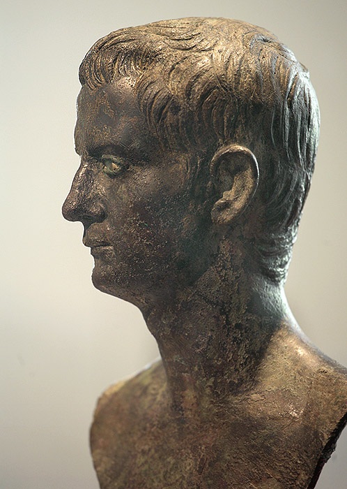 Small scale portrait of Caligula         