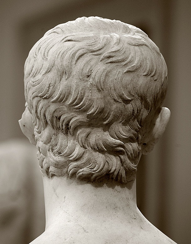 Marble portrait of Caligula         